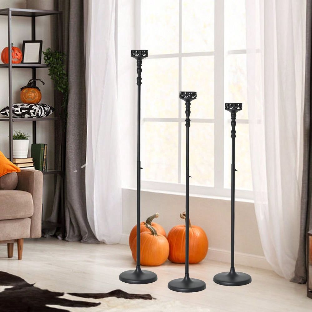 Regulowane metalowe świeczniki – Flooring Home Decor recenzja i cena