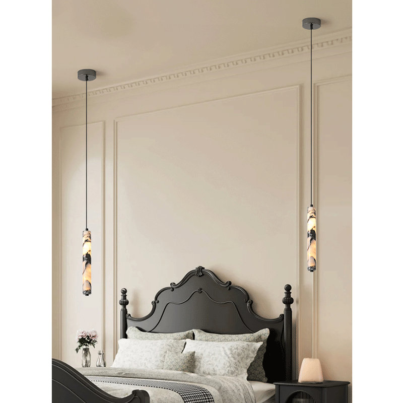 Luksusowa Czarna Cylindryczna  – Hanging Moon Lamp recenzja i cena