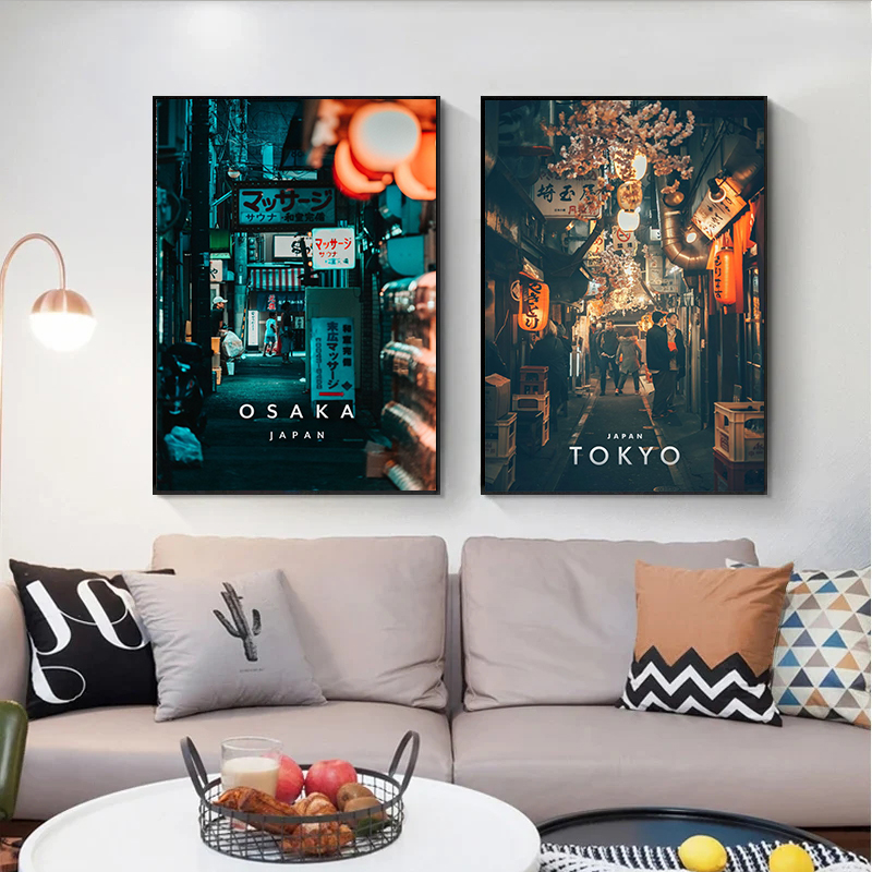 Obraz na płótnie w stylu vinta – Home Decor Tokyo recenzja i cena