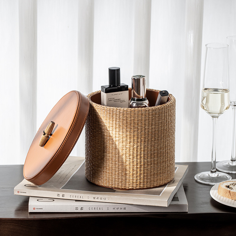 Retro rattanowe pudełko do prz – Home Decor Retro recenzja i cena