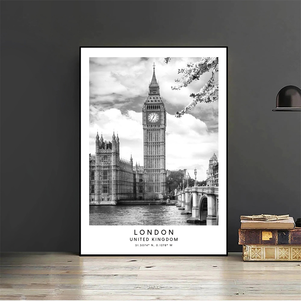 Rzym madryt londyn plakat z po – Home Decor Kathmandu recenzja i cena