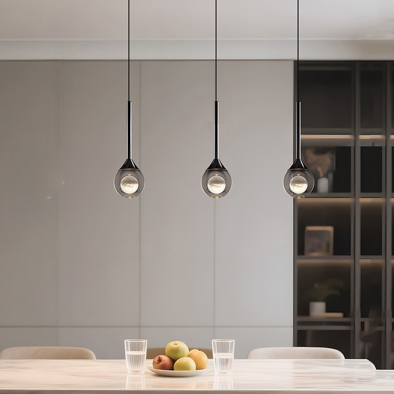 Nowoczesne kryształowe żyrando – Hanging Moon Lamp recenzja i cena