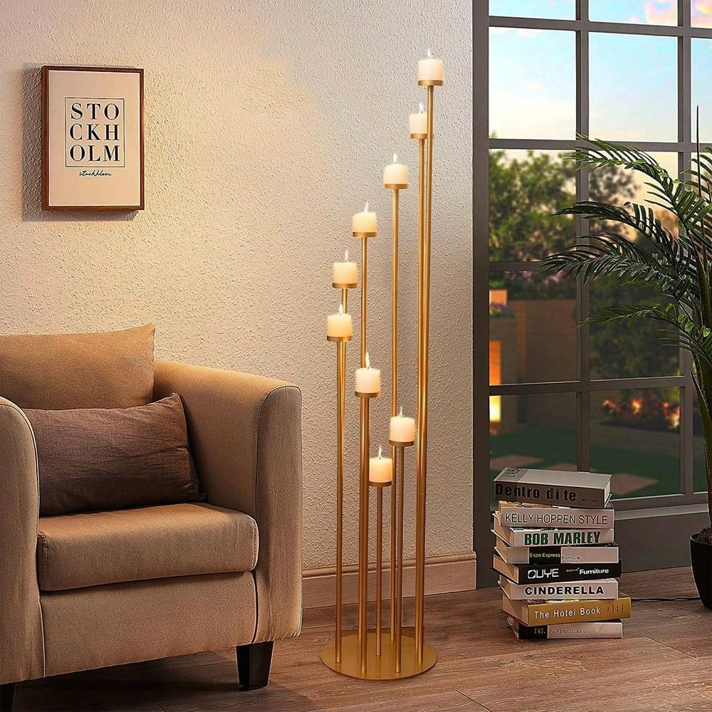 2 sztuki 9-ramiennych świeczni – Flooring Home Decor recenzja i cena