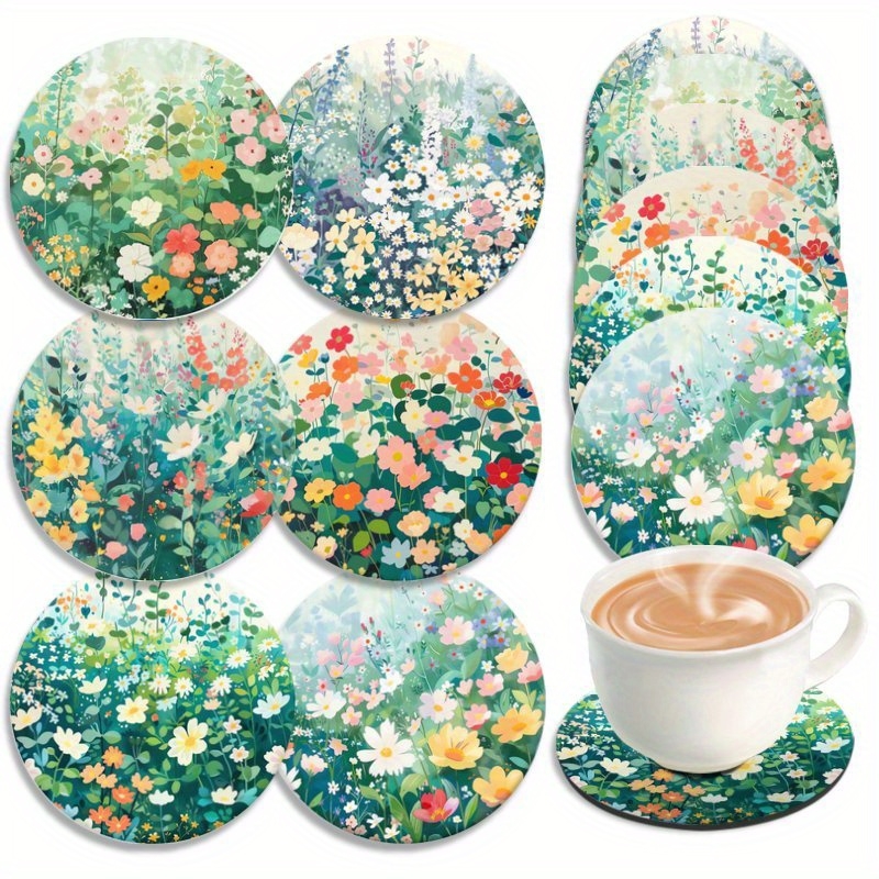 Drewniana podkładka pod kubek  – Home Decor Garden Ideas recenzja i cena