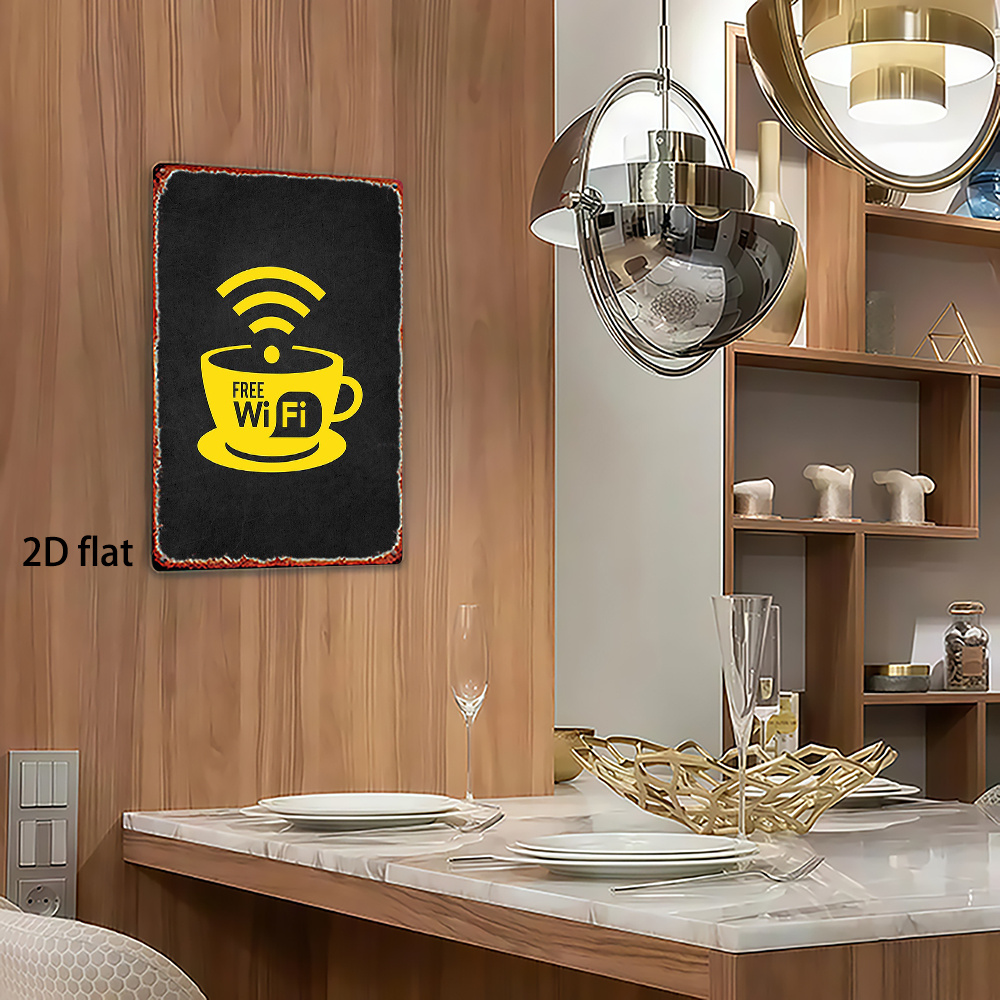 Metalowy szyld 2D w stylu vint – Home Decor Garden Ideas recenzja i cena