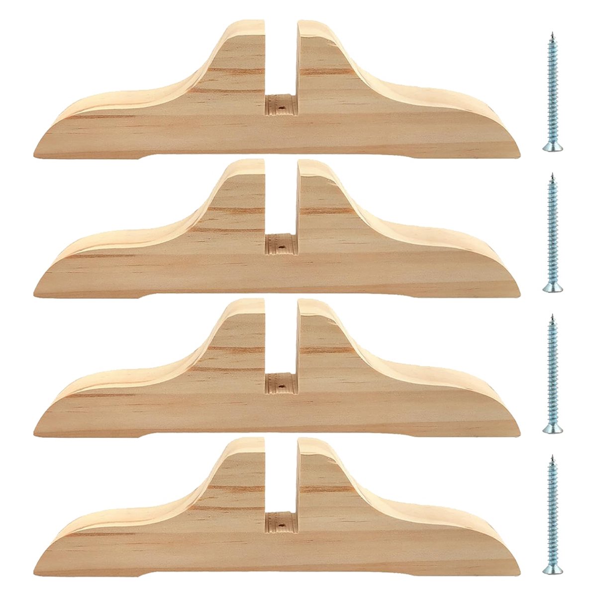 PHONE&GEAR 4 szt. Drewniane śc – Room Divider Screen recenzja i cena