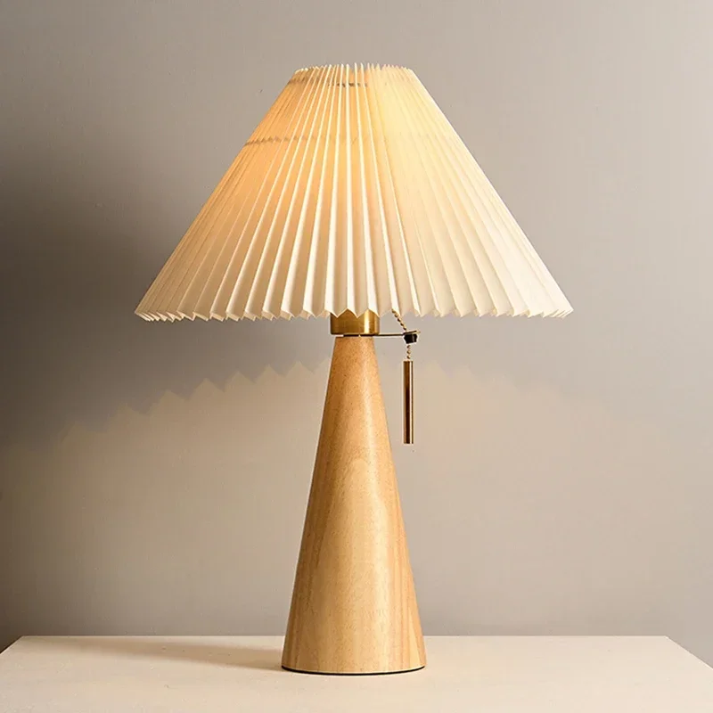 Retro Plisowana Lampa Stołowa  – Home Decor Lighting recenzja i cena