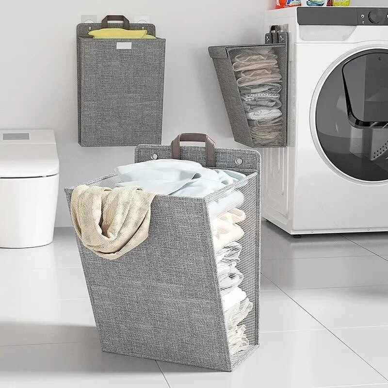 1 szt. Składany samoprzylepny  – Woven Wall Basket recenzja i cena
