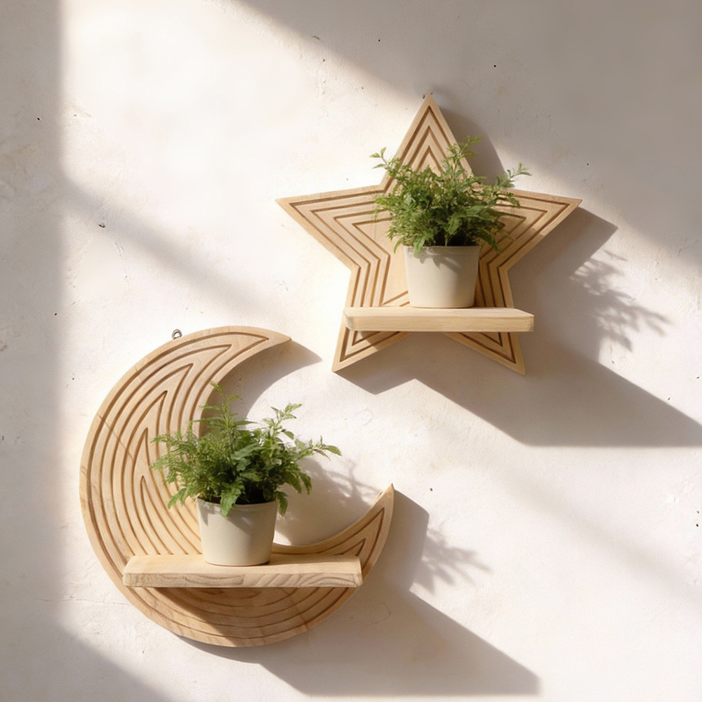 Drewniane półki wiszące w kszt – Floating Shelves recenzja i cena