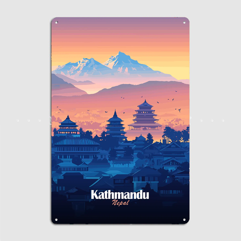 Plakaty z widokami na Kathmand – Home Decor Kathmandu recenzja i cena