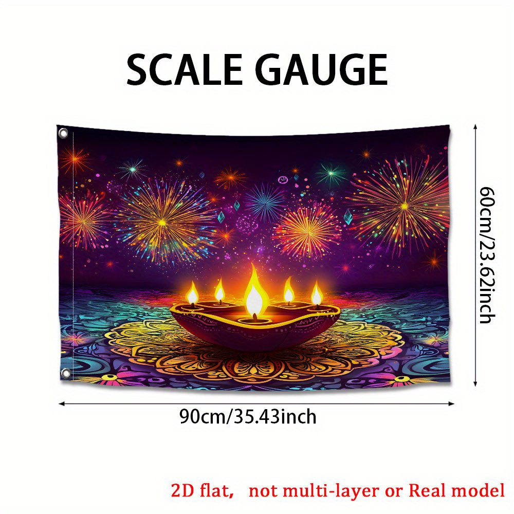 Świecące w nocy flagi Diwali,  – Home Decor Garden Ideas recenzja i cena