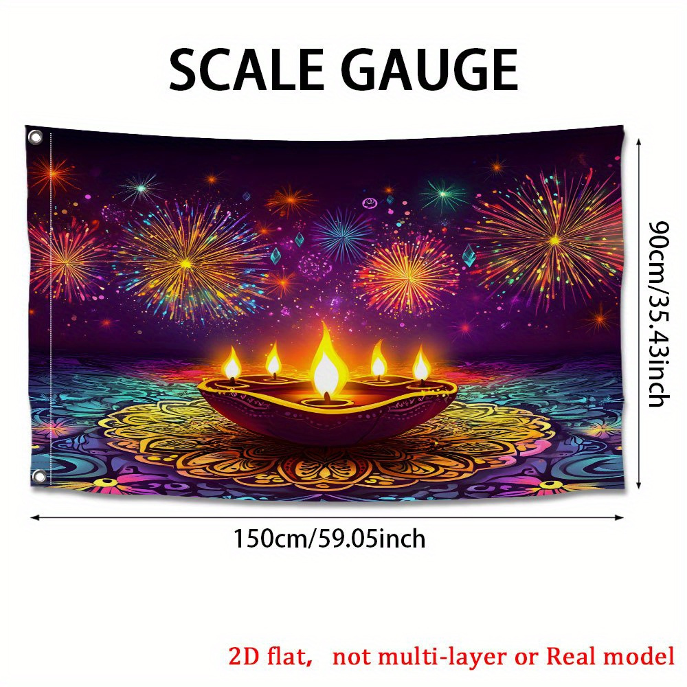 Świecące w nocy flagi Diwali,  – Home Decor Garden Ideas recenzja i cena