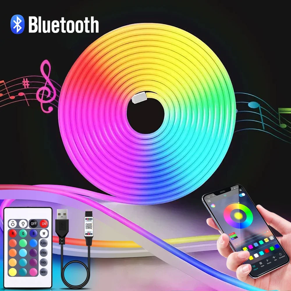 Taśma LED Neon RGB 1-5m, 5V US – Home Decor Lighting recenzja i cena