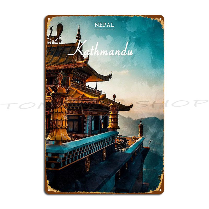 Metalowy szyld podróżniczy Kat – Home Decor Kathmandu recenzja i cena