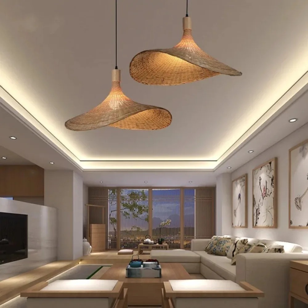Lampa wisząca Rattanowe lampy  – Hanging Moon Lamp recenzja i cena
